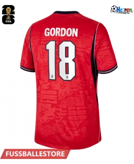 Günstige England Anthony Gordon #18 Auswärtstrikot WM 2026 Kurzarm